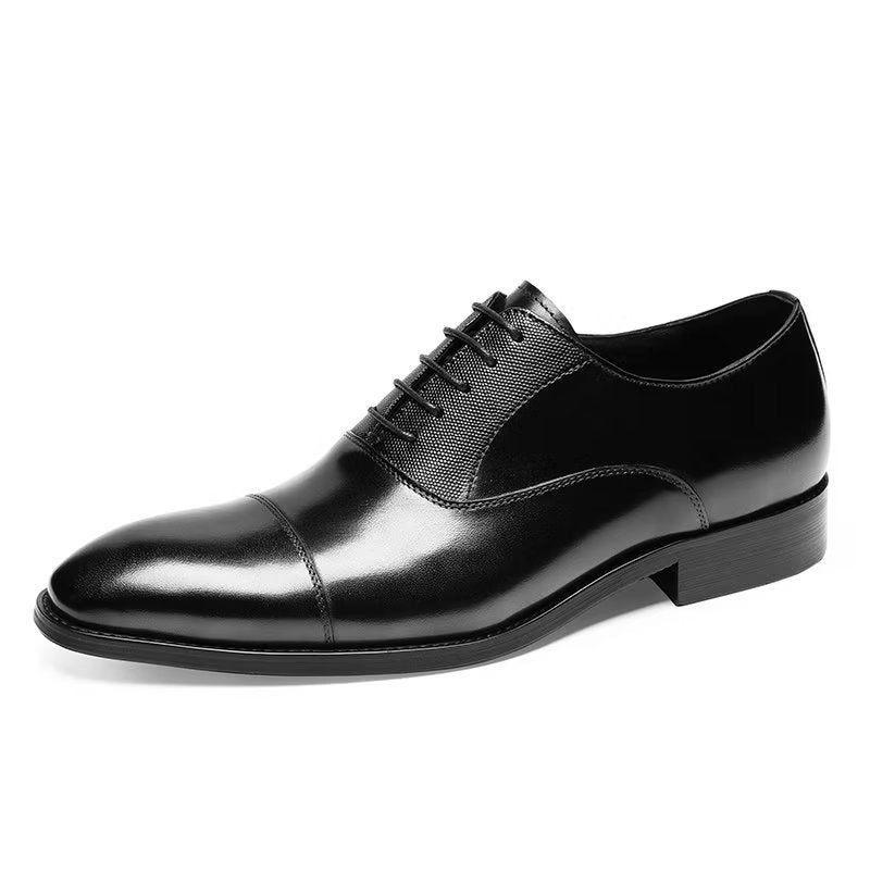 Formelle Herrenschuhe Glatte Oxford-schuhe - Schwarz