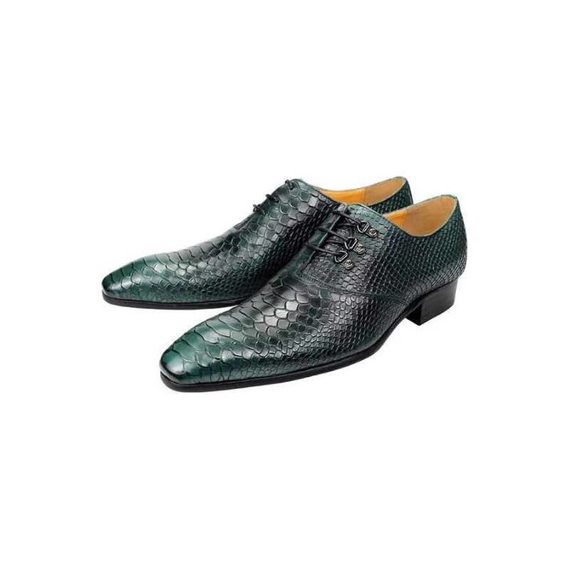 Formelle Herrenschuhe Hochzeits-brogues - Grün