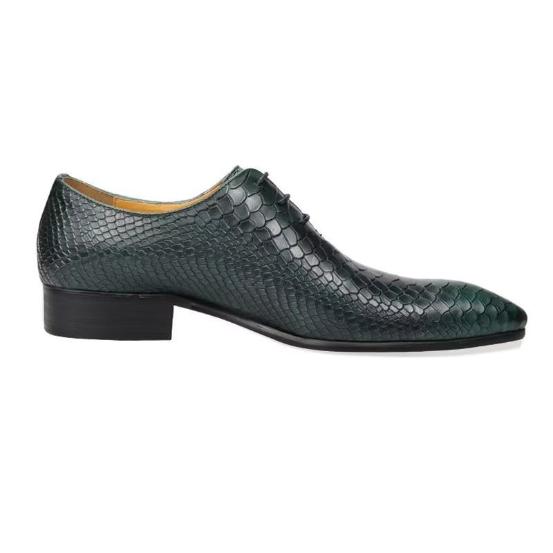 Formelle Herrenschuhe Hochzeits-brogues - Grün