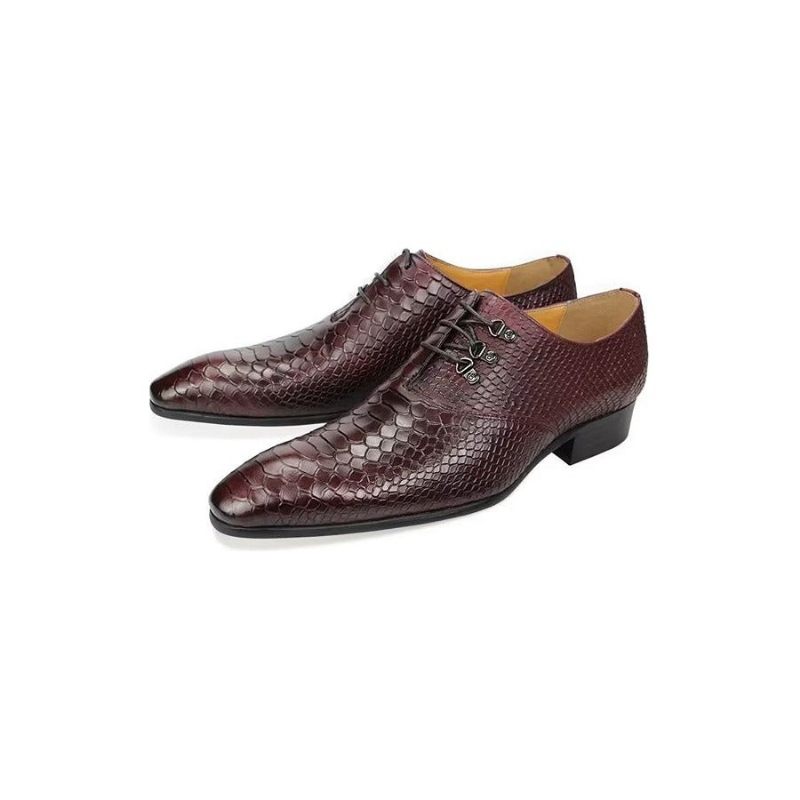 Formelle Herrenschuhe Hochzeits-brogues - Rot