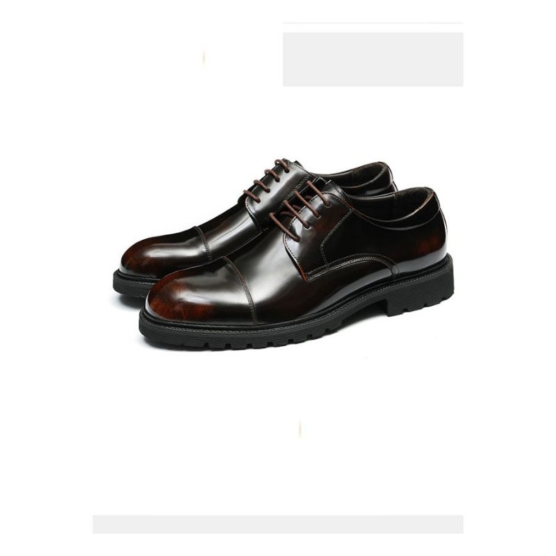 Formelle Herrenschuhe Luxuriöse Business-schuhe Aus Leder - Kaffee