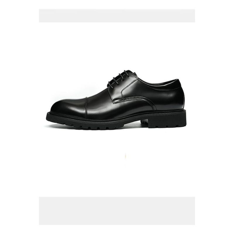 Formelle Herrenschuhe Luxuriöse Business-schuhe Aus Leder - Schwarz