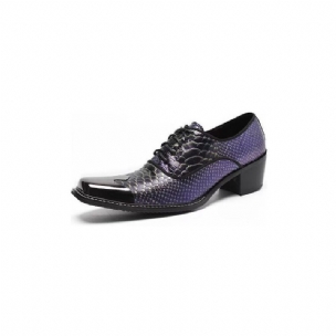 Formelle Herrenschuhe Luxuriöse Croctex-oxford-schuhe Aus Echtem Leder