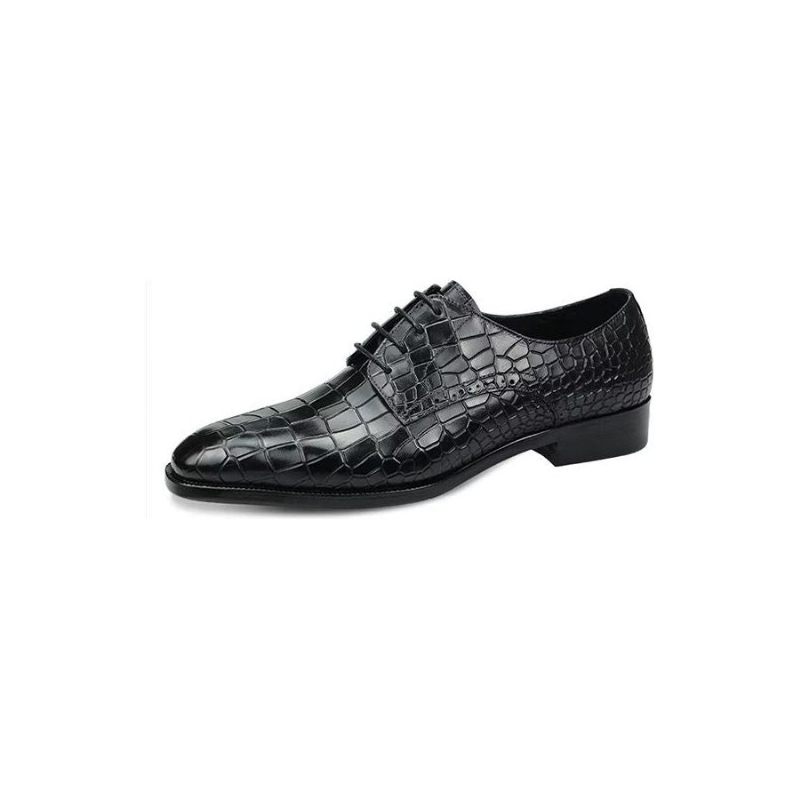 Formelle Herrenschuhe Luxuriöse Elegante Brogue-schuhe Aus Krokodilleder