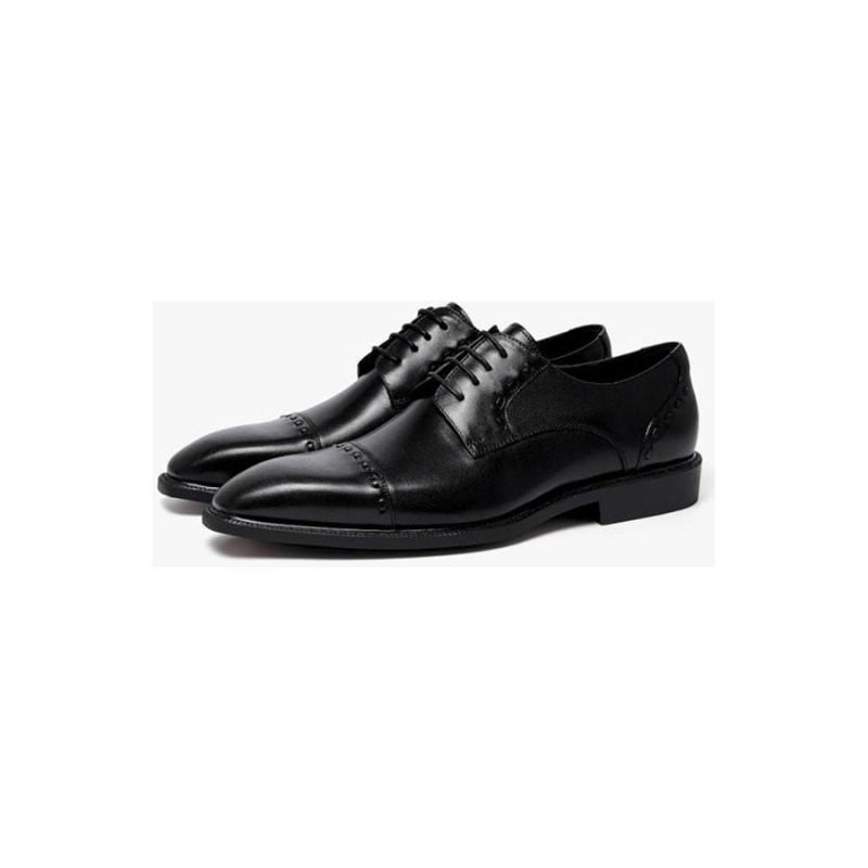 Formelle Herrenschuhe Luxuriöse Exotische Glänzende Designer-brogue-kleiderschuhe