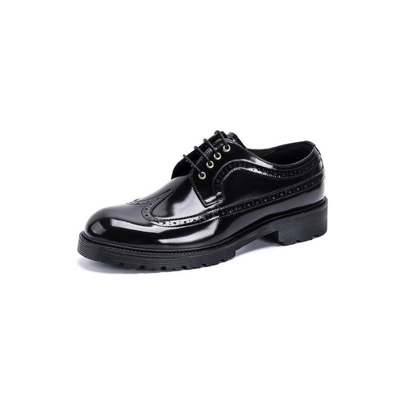 Formelle Herrenschuhe Luxuriöse Oxford-brogue-kleiderschuhe