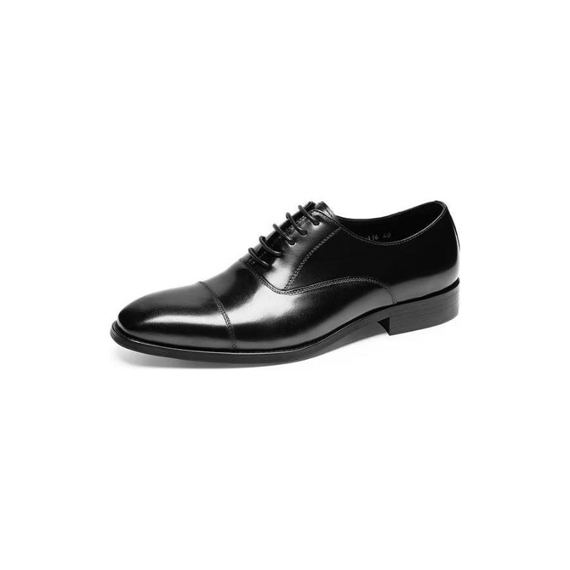 Formelle Herrenschuhe Luxuriöse Oxford-schuhe Mit Glattem Muster