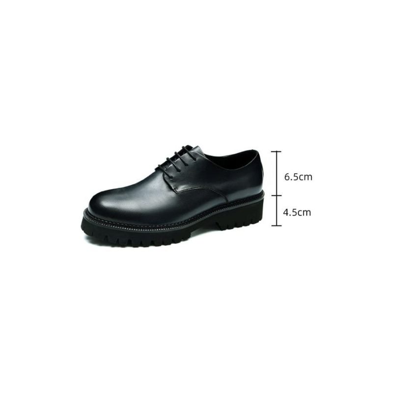 Formelle Herrenschuhe Luxuriöse Schnür-brogue-oxford-schuhe - Schwarz