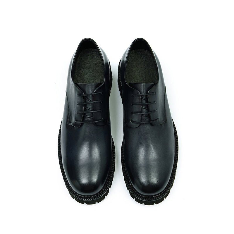 Formelle Herrenschuhe Luxuriöse Schnür-brogue-oxford-schuhe - Schwarz