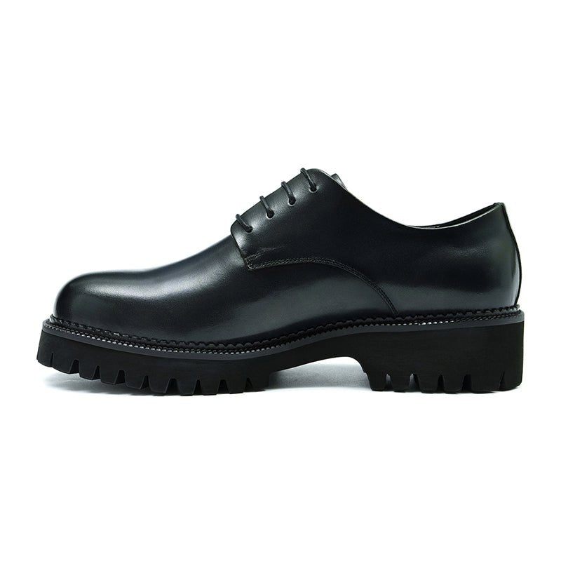 Formelle Herrenschuhe Luxuriöse Schnür-brogue-oxford-schuhe - Schwarz