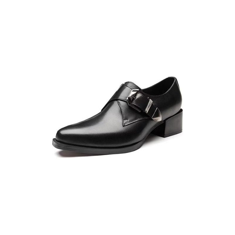 Formelle Herrenschuhe Luxuriöse Spitze Zehen-monkstrap-kleiderschuhe