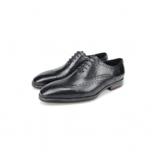 Formelle Herrenschuhe Luxus-leder-plateau-oxford-kleiderschuhe