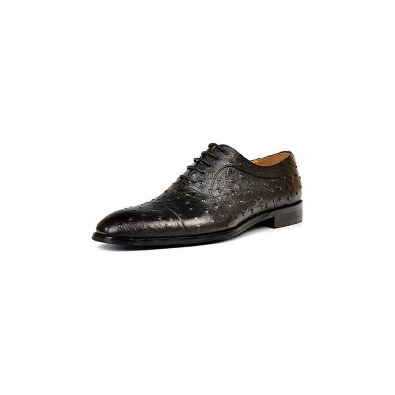 Formelle Herrenschuhe Mit Exotischem Muster Elegante Oxford-schuhe