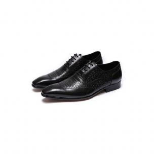 Formelle Herrenschuhe Mit Exotischem Muster Oxford-schuhe