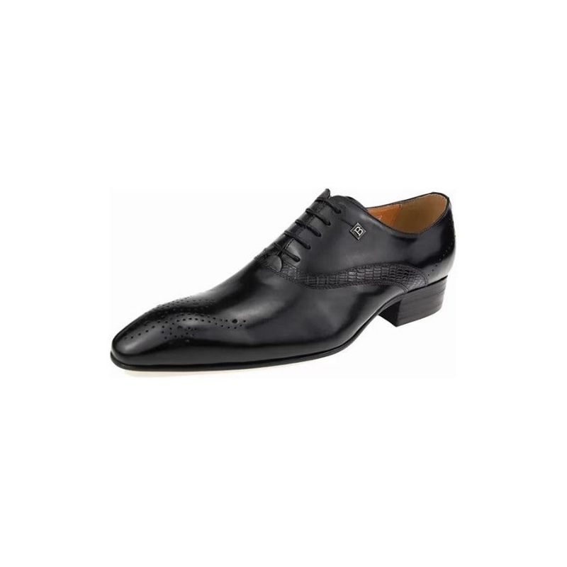 Formelle Herrenschuhe Modische Hochzeits-brogues - Schwarz