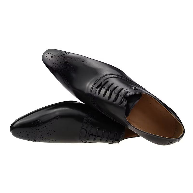 Formelle Herrenschuhe Modische Hochzeits-brogues - Schwarz