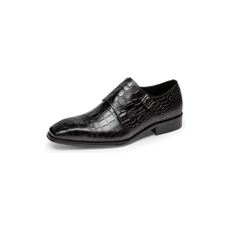 Formelle Herrenschuhe Monkstraps-kleiderschuhe - Schwarz