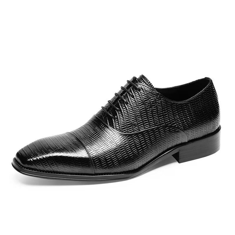 Formelle Herrenschuhe Opulent Exotica Oxford-schuhe - Schwarz