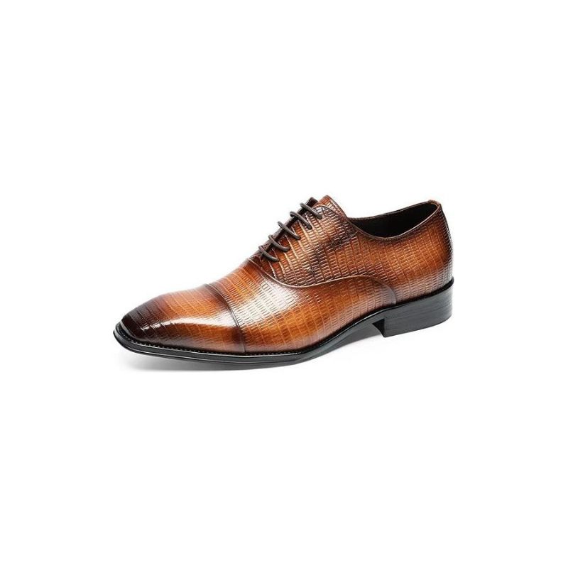 Formelle Herrenschuhe Opulent Exotica Oxford-schuhe - Kaffee