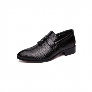 Formelle Herrenschuhe Schicke Business-loafer Aus Leder