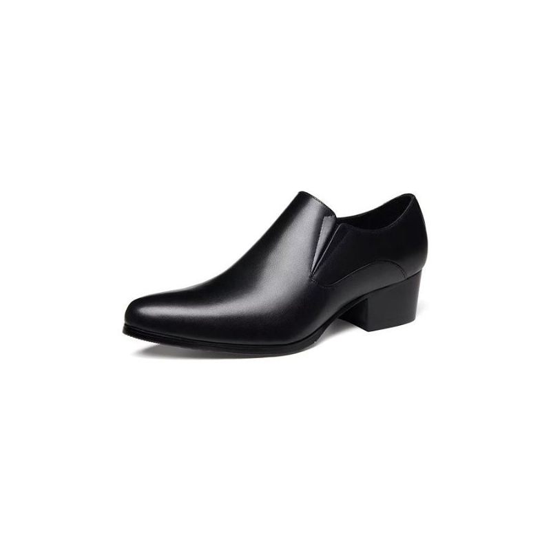 Formelle Herrenschuhe Schicke Slip-on-schuhe Mit Spitzer Zehenpartie