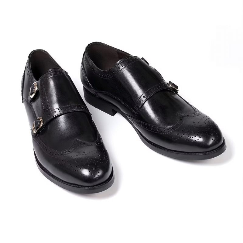 Formelle Herrenschuhe Schlanke Slip-on-essentials Für Herren - Schwarz