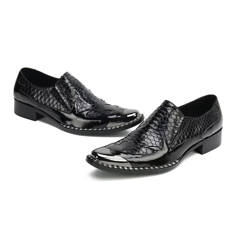 Formelle Herrenschuhe Slip-on-schuhe - Schwarz