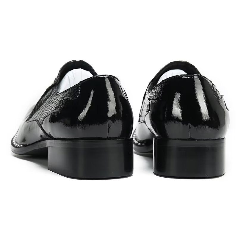 Formelle Herrenschuhe Slip-on-schuhe - Schwarz