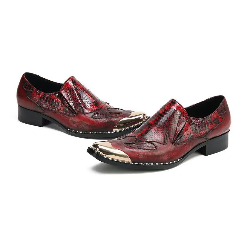 Formelle Herrenschuhe Slip-on-schuhe - Rot