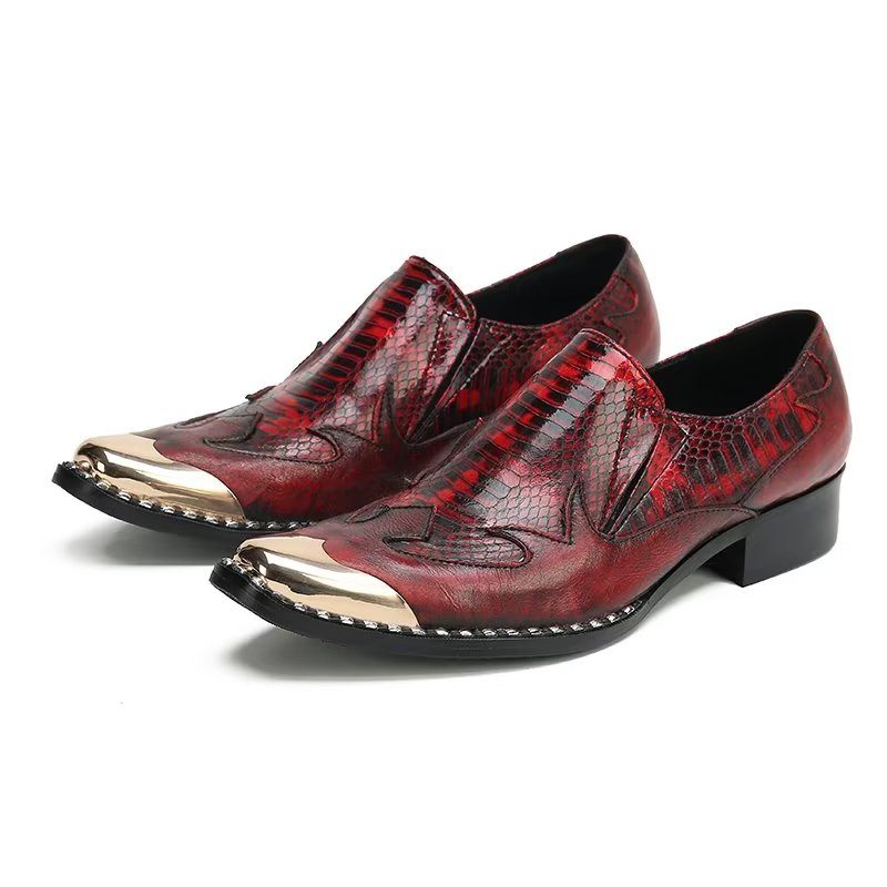 Formelle Herrenschuhe Slip-on-schuhe - Rot