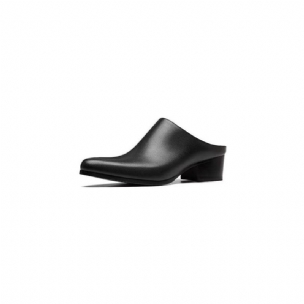 Formelle Herrenschuhe Spitze Zehenpartie Slip-on-kleiderschuhe