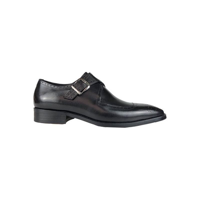 Formelle Herrenschuhe Wingtip Oxford-kleiderschuhe Von Exquisiter Eleganz - Schwarz