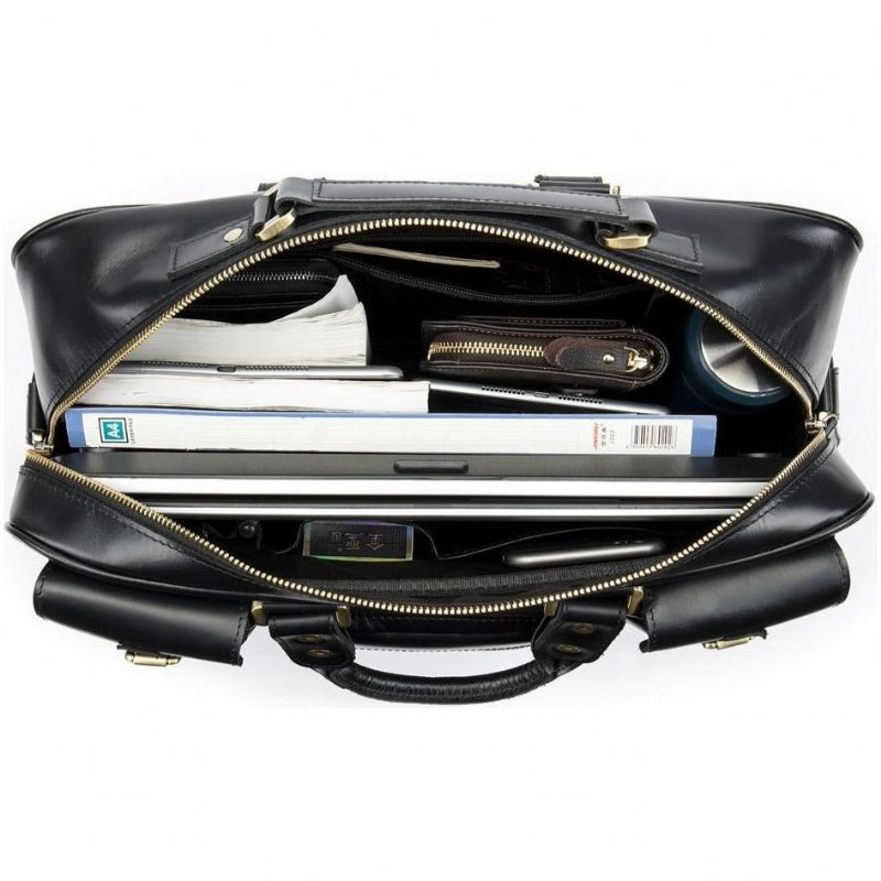 Herren-aktentaschen Business-laptop-handtasche - Schwarz