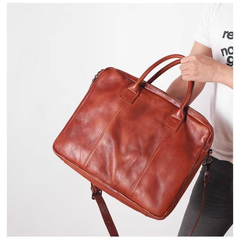 Herren-aktentaschen Elegante Reisetasche - Rot