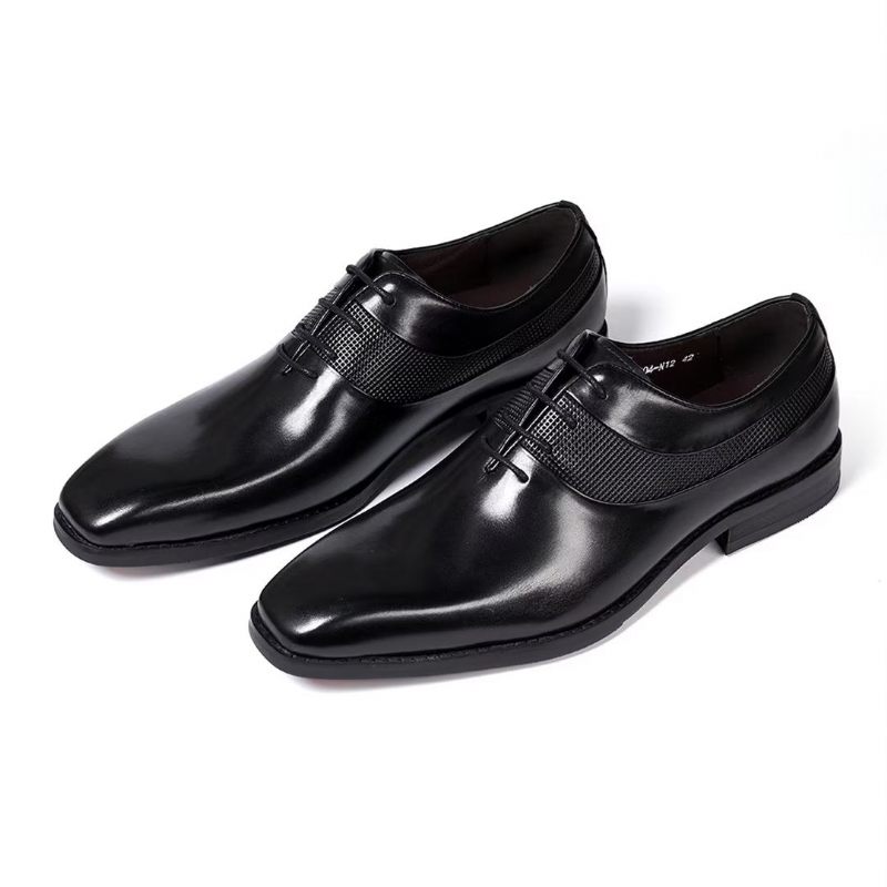 Herren-formelle Schuhe Luxus-business-kleiderklammern - Schwarz