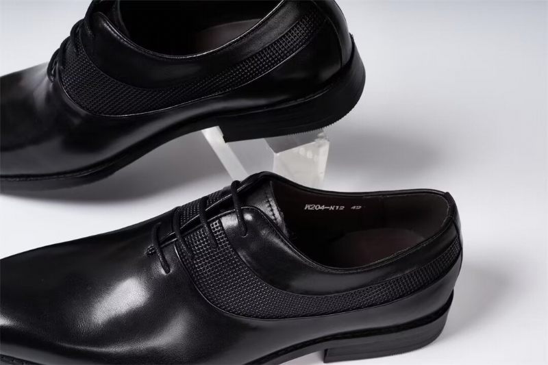 Herren-formelle Schuhe Luxus-business-kleiderklammern - Schwarz