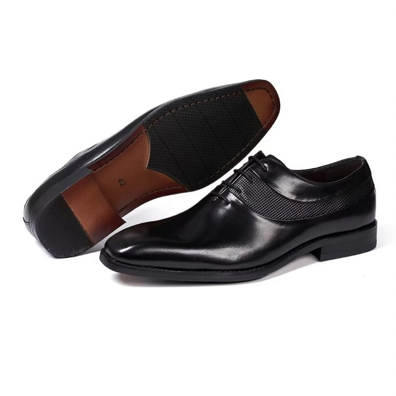 Herren-formelle Schuhe Luxus-business-kleiderklammern - Schwarz