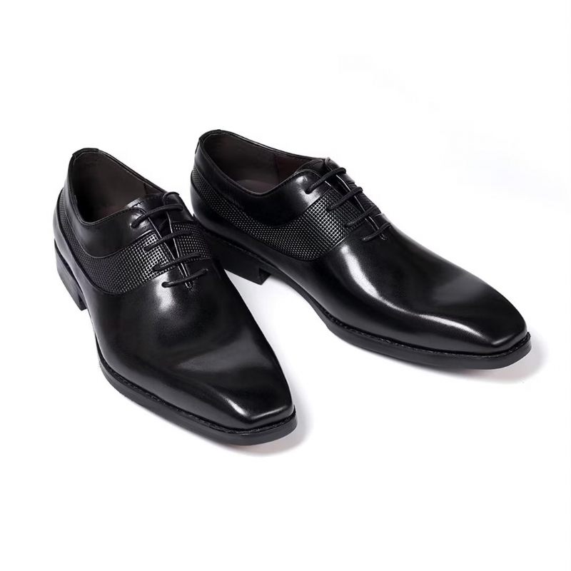 Herren-formelle Schuhe Luxus-business-kleiderklammern - Schwarz