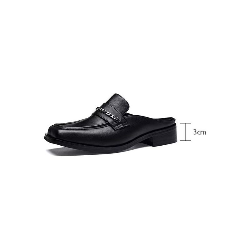 Herren Freizeitschuhe Business Strandpantoffeln - Schwarz