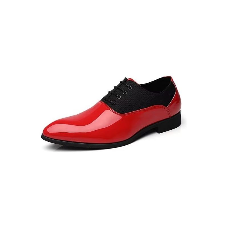 Herren-freizeitschuhe Einfarbig Schnür-freizeitschuhe - Rot