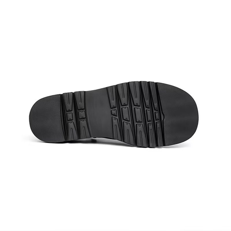 Herren-freizeitschuhe Elegante Slip-ons - Schwarz