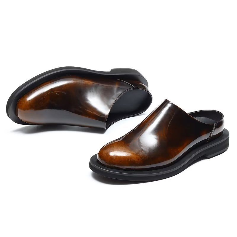 Herren-freizeitschuhe Exotische Slip-ons - Kaffee