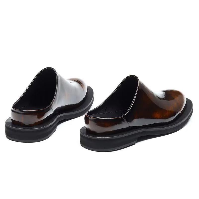 Herren-freizeitschuhe Exotische Slip-ons - Kaffee