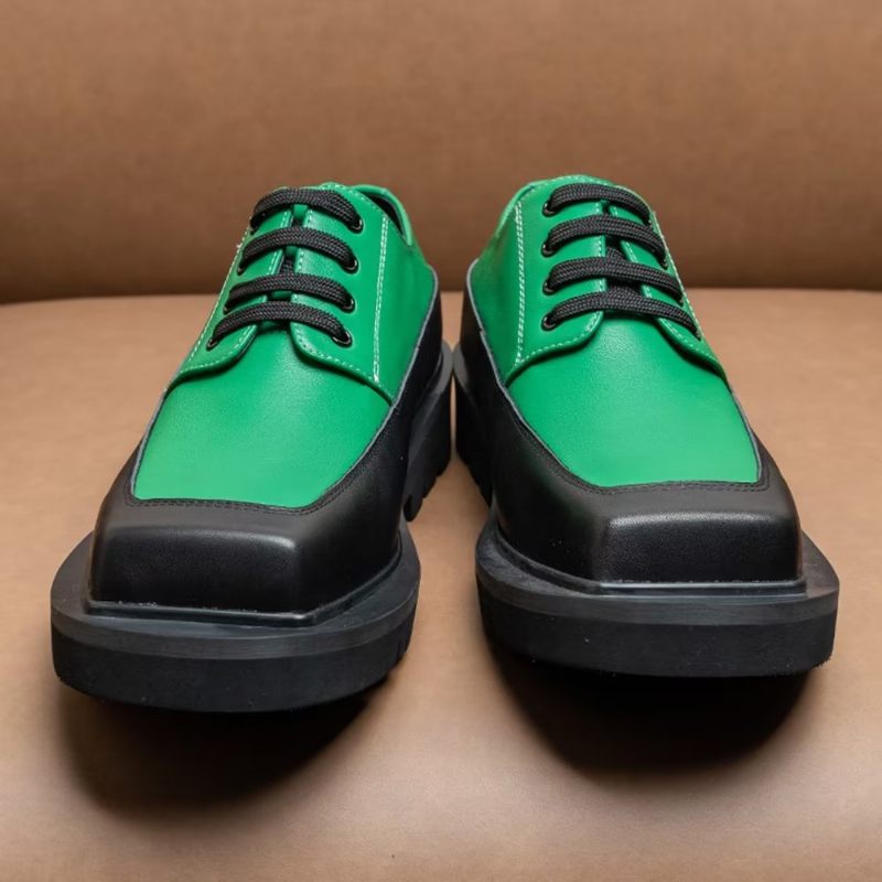 Herren-freizeitschuhe Geprägte Luxus-freizeitschuhe - Grün