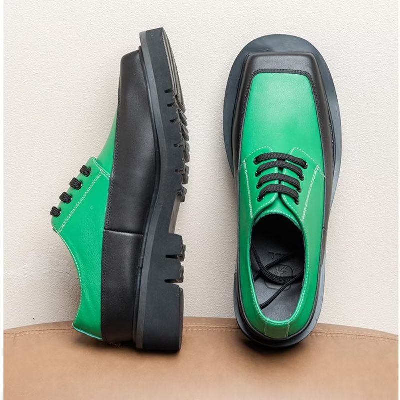 Herren-freizeitschuhe Geprägte Luxus-freizeitschuhe - Grün