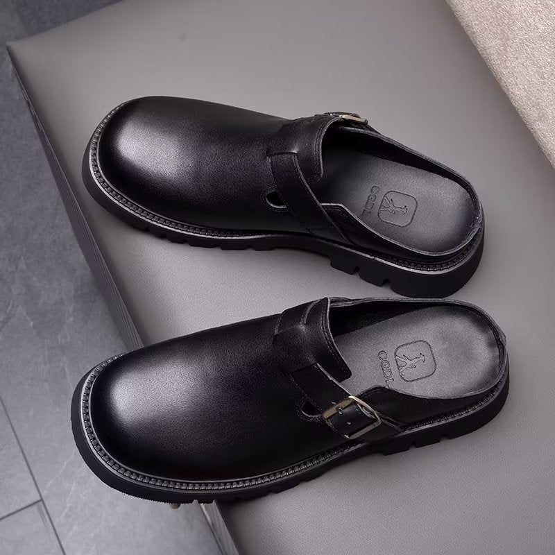 Herren-freizeitschuhe Klassische Slip-on-schuhe - Schwarz