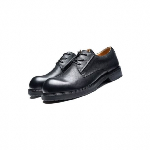 Herren-freizeitschuhe Lavish Leatherlux Freizeitschuhe Mit Runder Zehenpartie