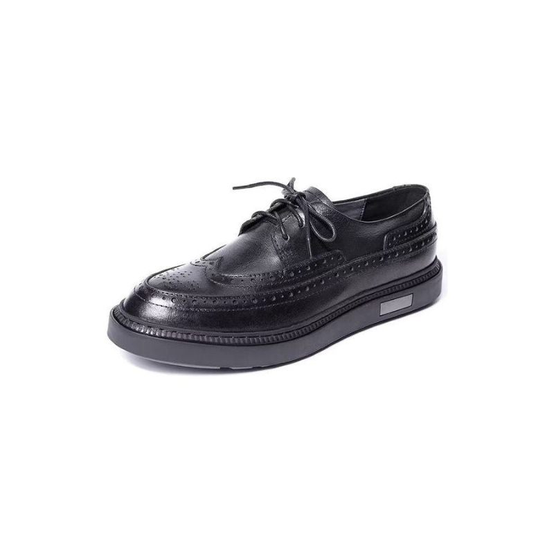 Herren-freizeitschuhe Luxuriöse Leder-schnürschuhe