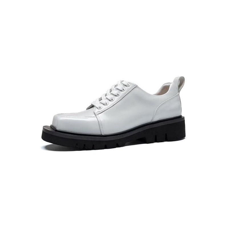 Herren-freizeitschuhe Luxuriöses Leder Modische Freizeitschuhe - Weiß