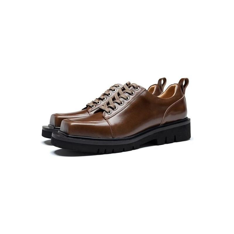 Herren-freizeitschuhe Luxuriöses Leder Modische Freizeitschuhe - Kaffee